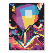 The Cool Wise Owl Collection Stretched Canvas