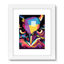 The Cool Wise Owl Collection Framed Fine Art Print