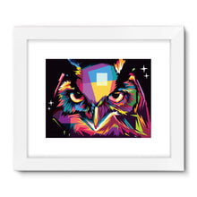 The Cool Wise Owl Collection Framed Fine Art Print