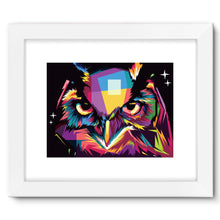 The Cool Wise Owl Collection Framed Fine Art Print