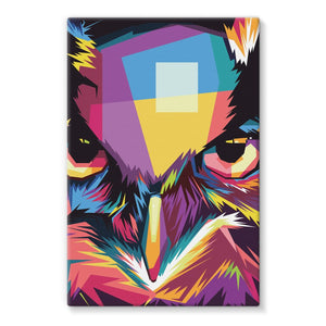 The Cool Wise Owl Collection Stretched Canvas