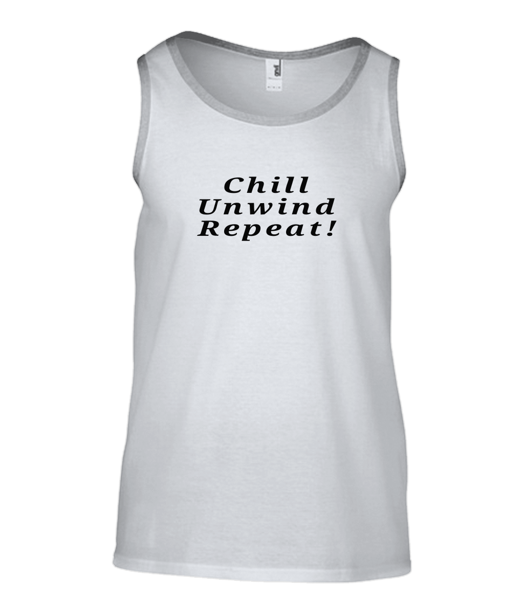 Summer & Chillout Tee : Chill Unwind Repeat!