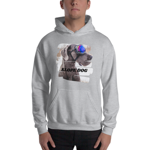 SLOPE DOG HOODIE - SNOW