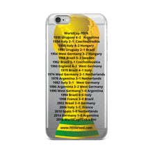 WorldCup 2018 iPhone Cases  - The History of World Cup Finals on your phone