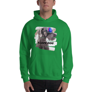 SLOPE DOG HOODIE - SNOW