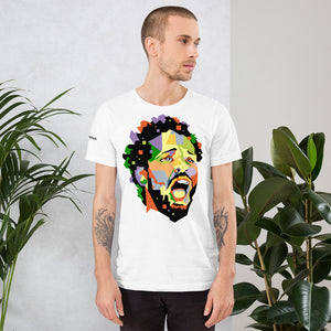 Mo Salah FEVA T Shirt : Running down the wing : Black