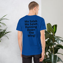 Mo Salah FEVA T Shirt : Running down the wing : Black